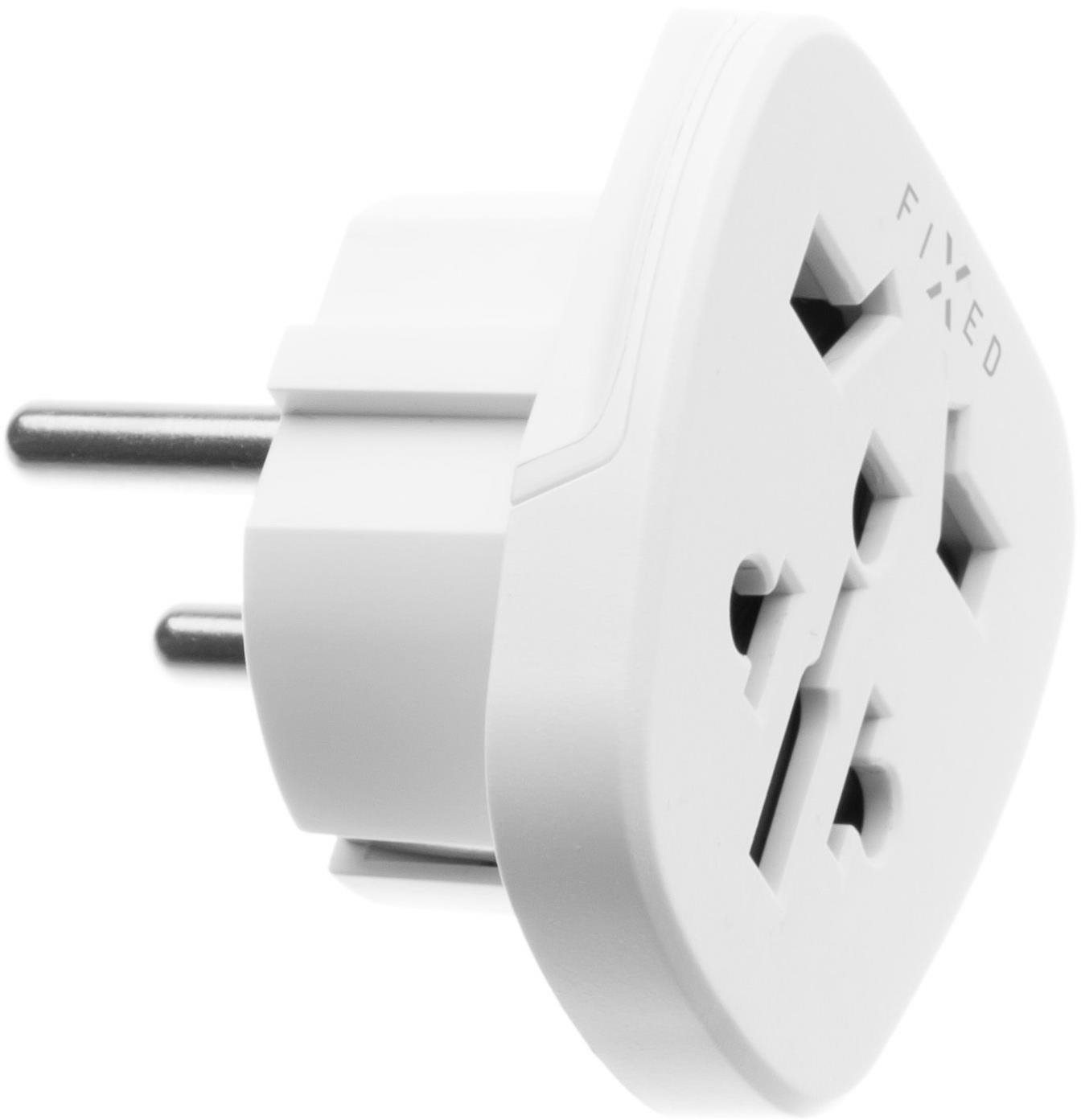 FIXED EU Adapter für den Anschluss von UK / US / AUS Ladegeräten an...