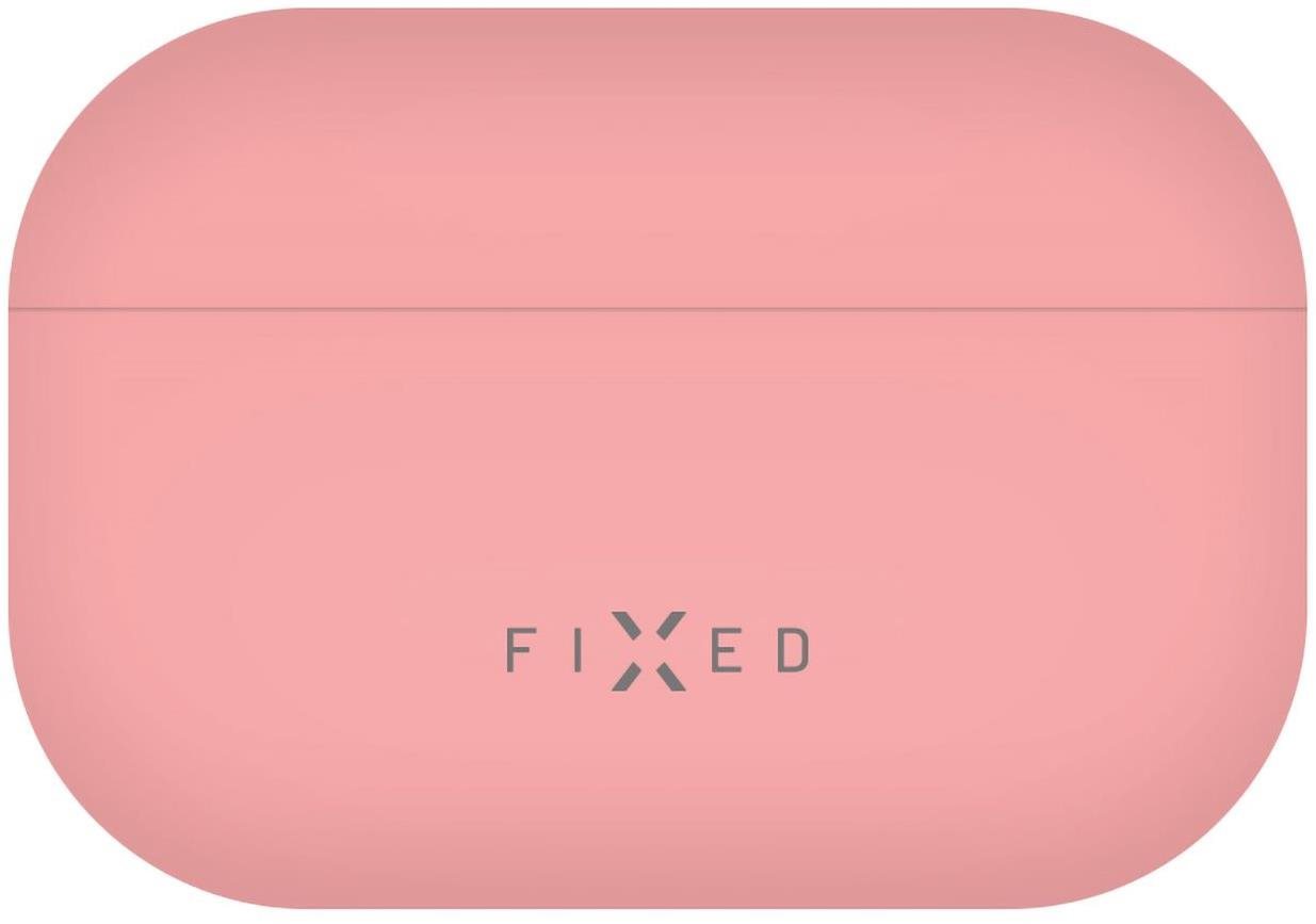 FIXED Silky pro Apple Airpods Pro růžové Pouzdro na sluchátka