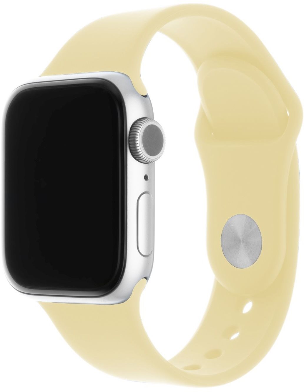 FIXED Silicone Strap SET für Apple Watch 38/40/41mm - hellgelb...