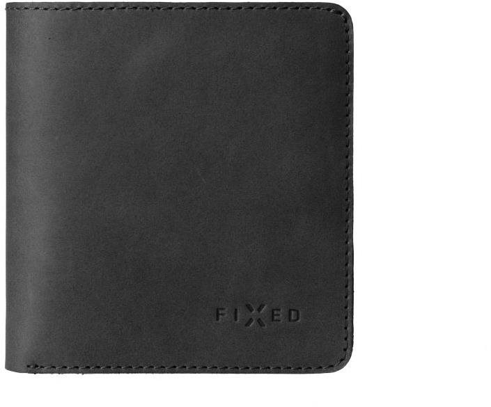 FIXED Classic Wallet, valódi marhabőr, fekete Pénztárca