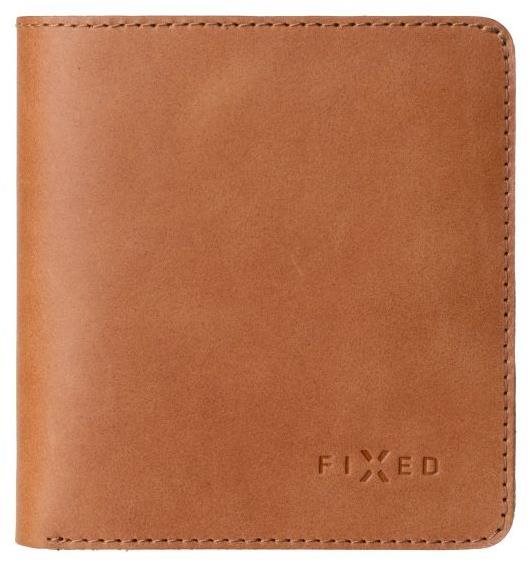 FIXED Classic Wallet z pravej hovädzej kože hnedá Peňaženka