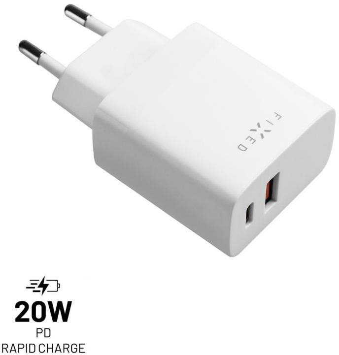 FIXED mit USB-C und USB-Ausgang und PD und QC 3.0 Unterstützung 20W...