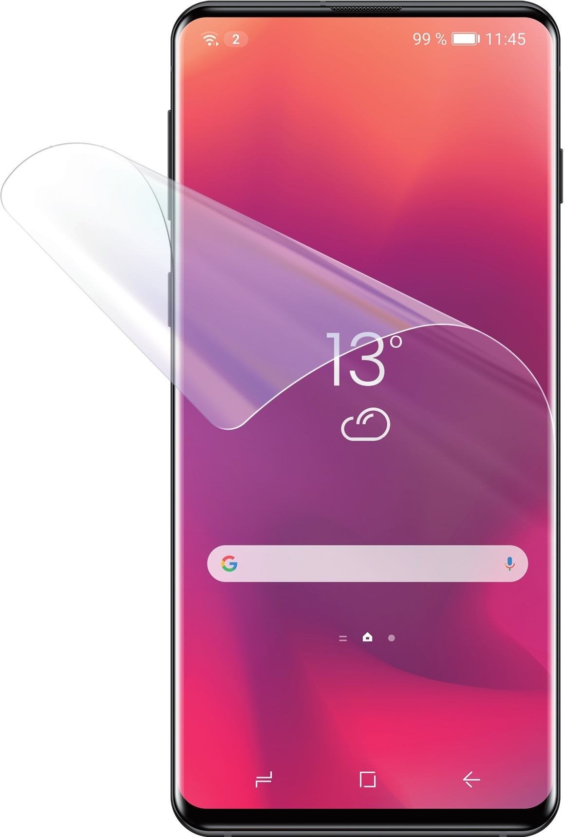 FIXED Invisible Protector für Samsung Galaxy S23 Ultra - 2 Stück...