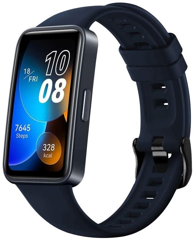 FIXED Silicone Strap pro Huawei Band 8 modrý Řemínek