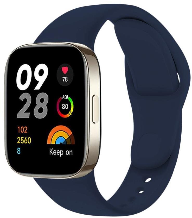 FIXED Silicone Strap Xiaomi Redmi Watch 3 - kék Szíj