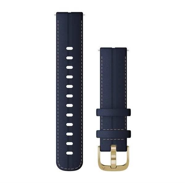 Garmin Quick Release 18 kožený modrý Řemínek