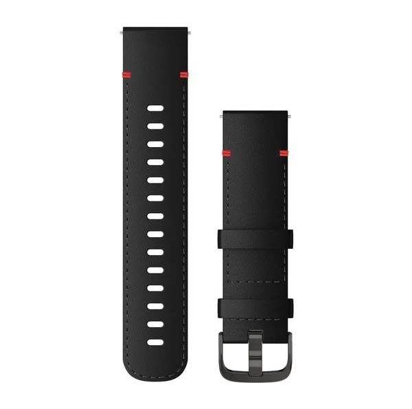 Garmin Quick Release 22 kožený čierny Remienok na hodinky