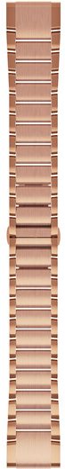 Garmin QuickFit 20 Steel Rose Gold Watch Strap