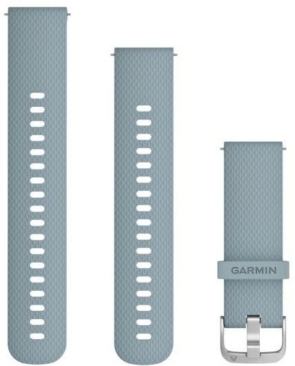 Garmin Quick Release Band 20 Silicone Grey (Silver Buckle) Watch...