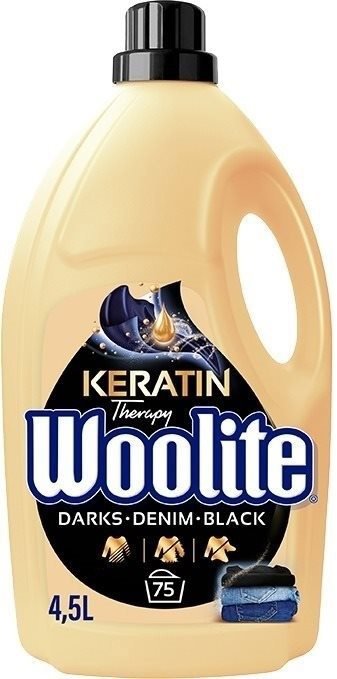 WOOLITE Dark With Keratin 4,5 l (75 adag) Mosógél