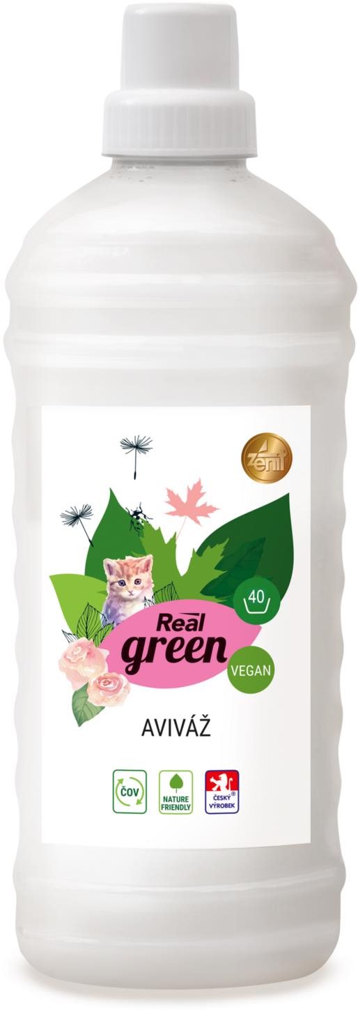 REAL GREEN aviváž 1 l (40 praní) Ekologická aviváž