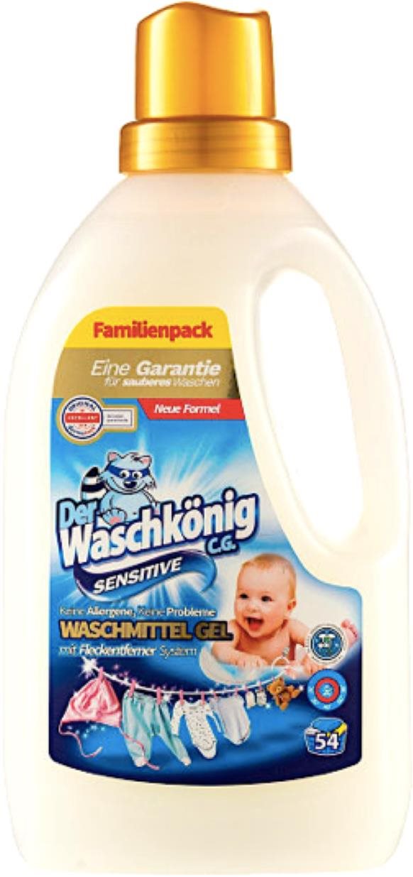WASCHKÖNIG Sensitive 1,6 l (54 praní) Prací gél