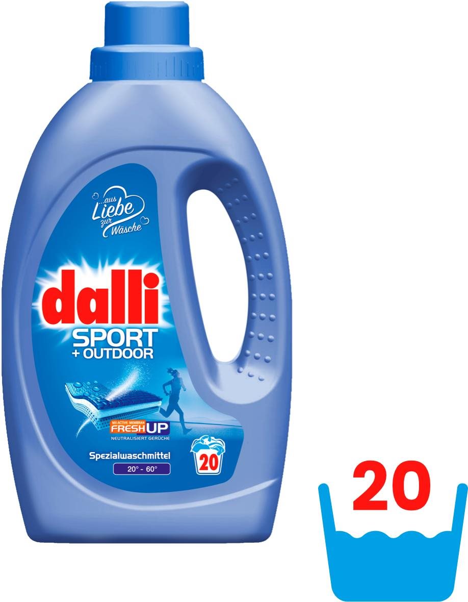 DALLI Sport + Outdoor 1,1 l (20 praní) Prací gél