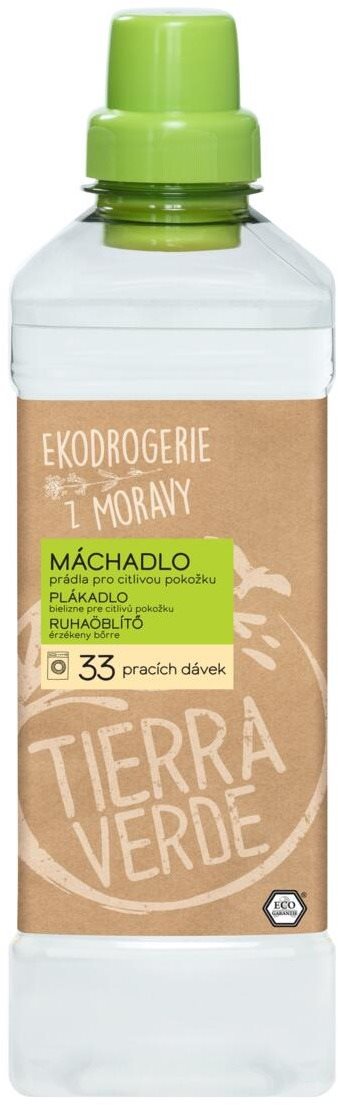 TIERRA VERDE plákadlo bielizne na citlivú pokožku 1 l (33 praní)...