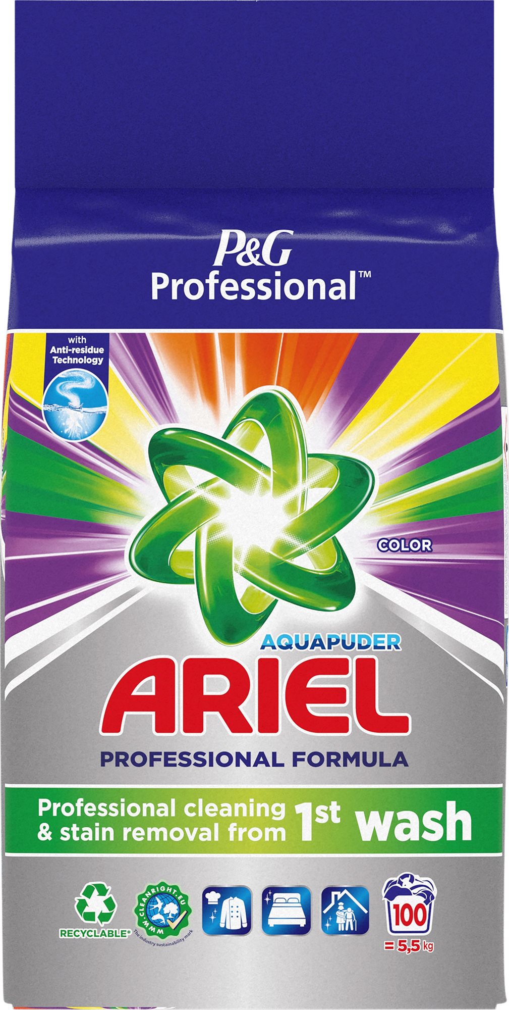 ARIEL Professional Color 6,5 kg (100 praní) Prací prášok