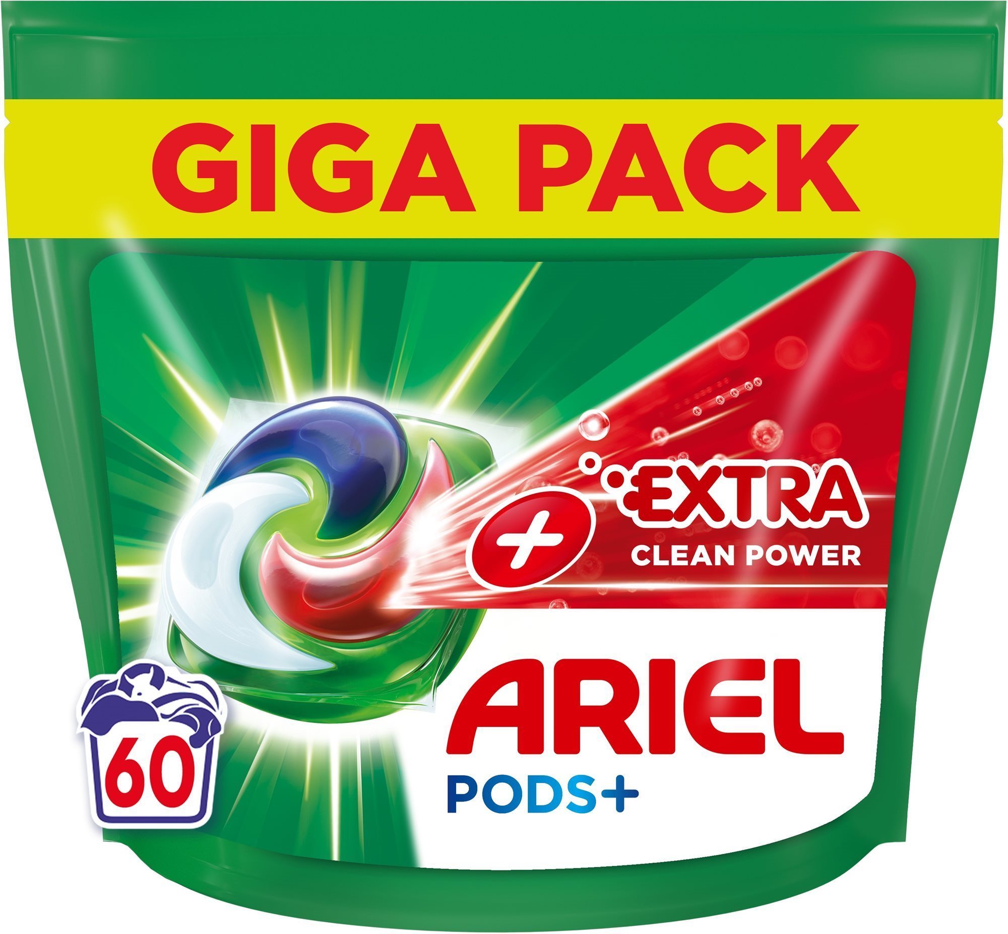 ARIEL+ Extra Clean 60 ks Kapsuly na pranie