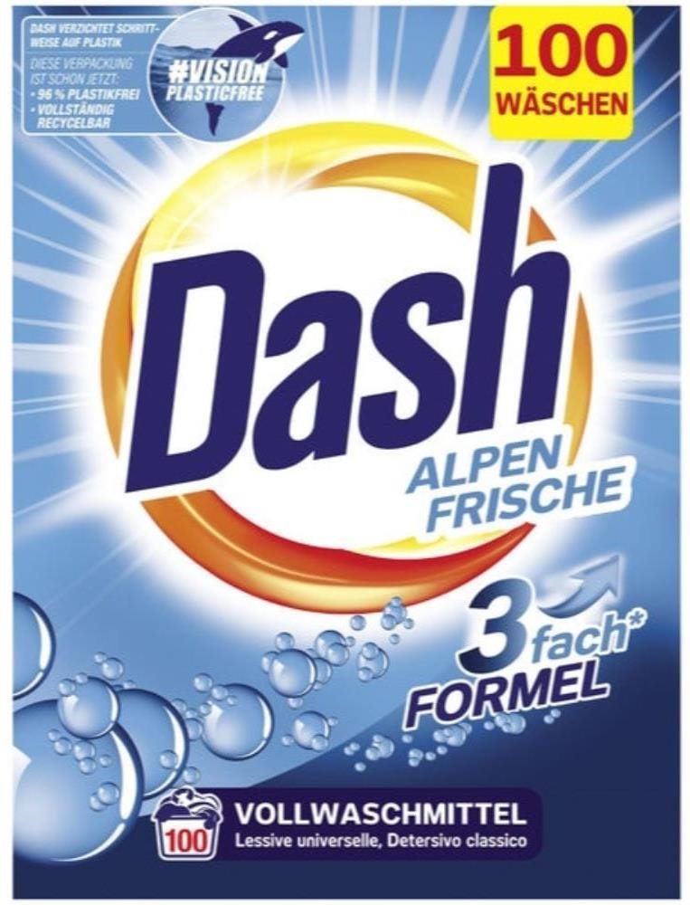 DASH prací prášok Universal 6 kg (100 praní) Prací prášok