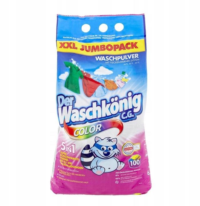DER WASCHKÖNIG Color 6,5 kg (100 mosás) Mosószer
