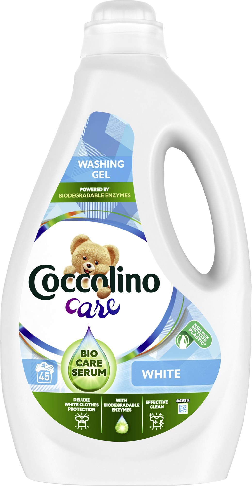 COCCOLINO Care White 1,8 l (45 praní) Prací gél