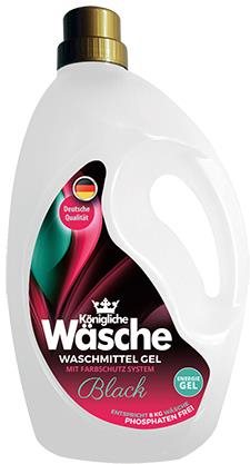 KÖNIGLICHE WÄSCHE Black 3,2 l (75 praní) Prací gél