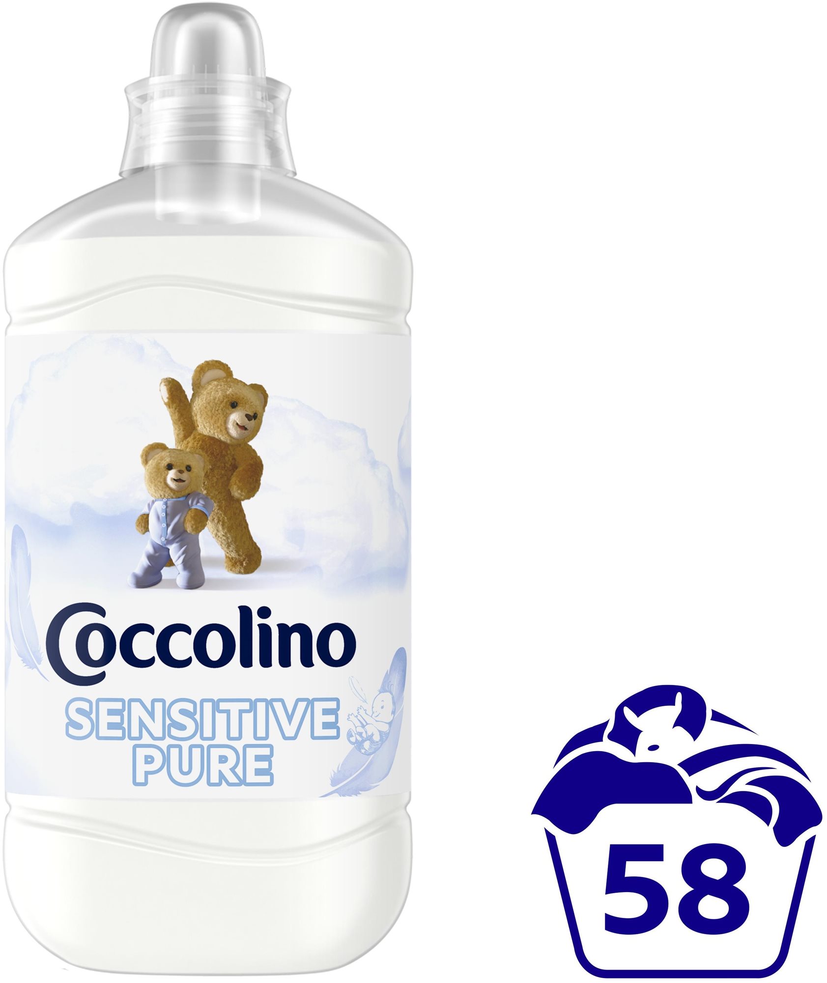 COCCOLINO Sensitive 1,45 l (58 praní) Aviváž
