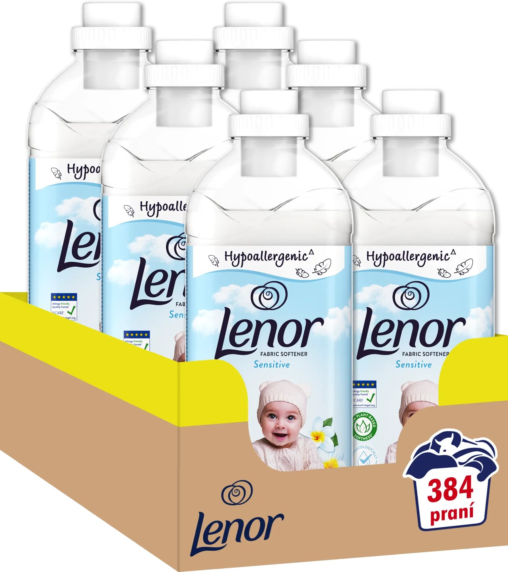 LENOR Sensitive 9,6 l (384 mosás) Öblítő