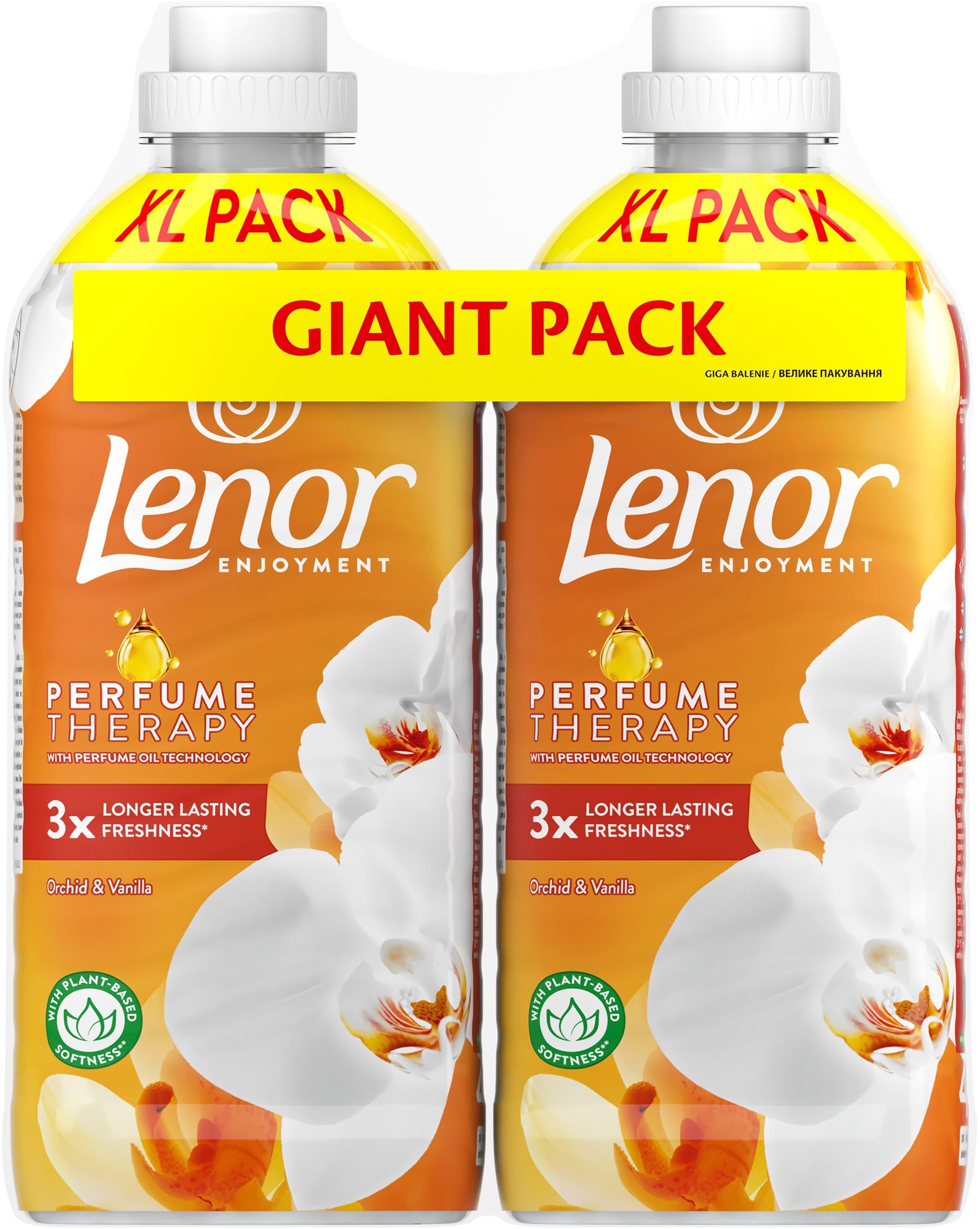 LENOR Gold Orchid 2× 1,2 l (96 mosás) Öblítő