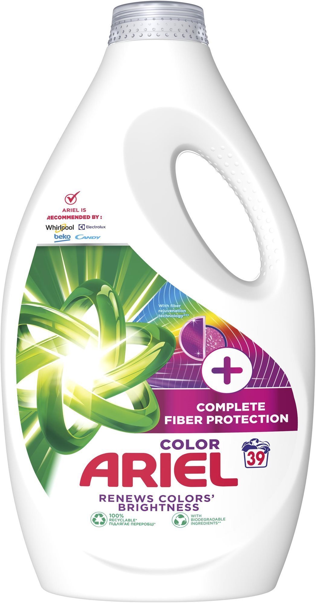 ARIEL+ Complete Care 1,95 l (39 mosás) Mosógél