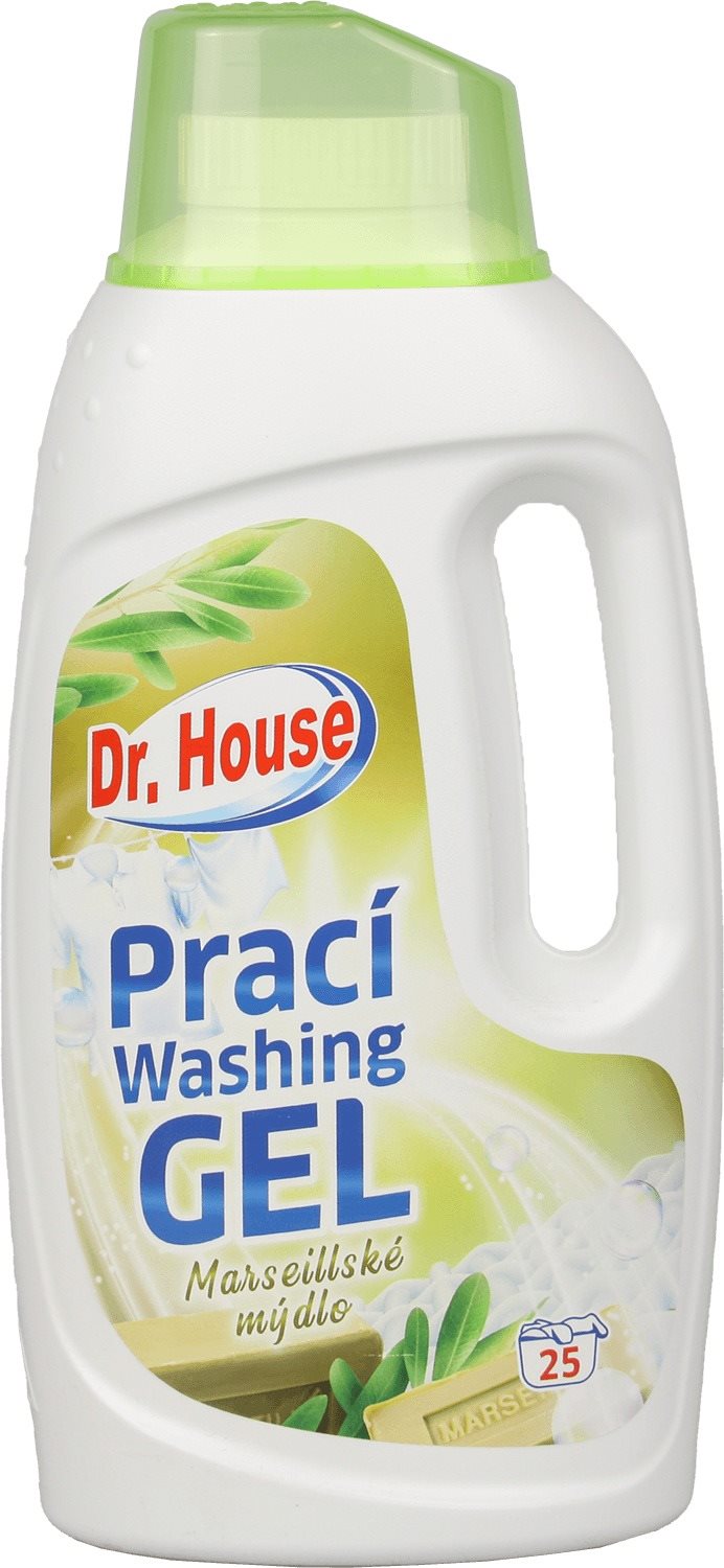 Dr. HOUSE mosógél Marseille szappan, 1,5 l (25 mosás) Mosógél