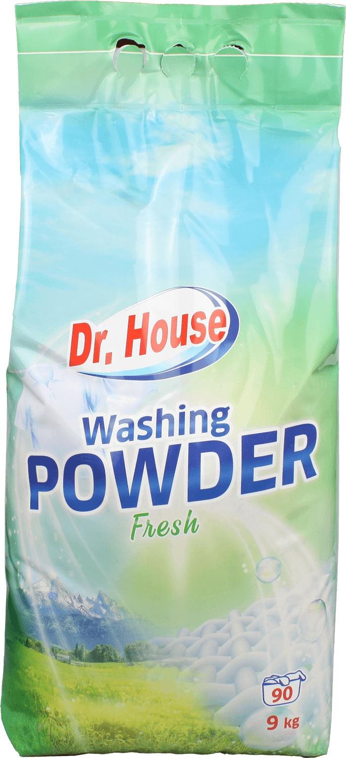 DR. HOUSE Fresh - 9kg, 90 mosás Mosószer