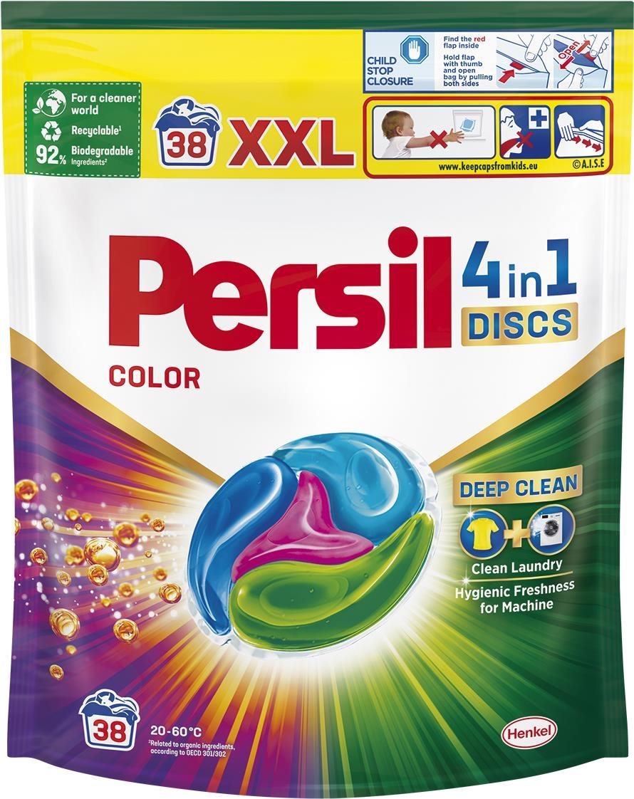 PERSIL Discs 4 az 1-ben Color 38 db Mosókapszula