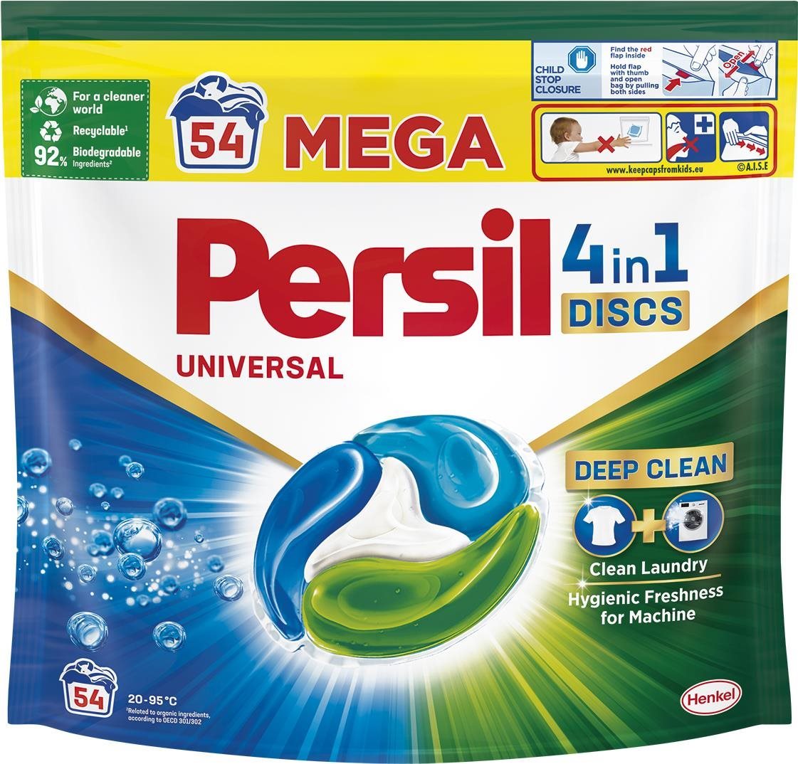 PERSIL Discs 4 az 1-ben Universal 54 db Mosókapszula