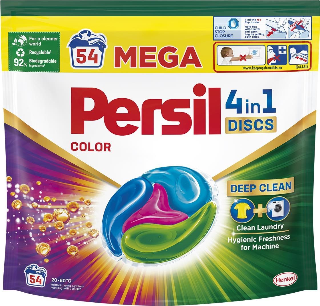 PERSIL Discs 4 az 1-ben Color 54 db Mosókapszula