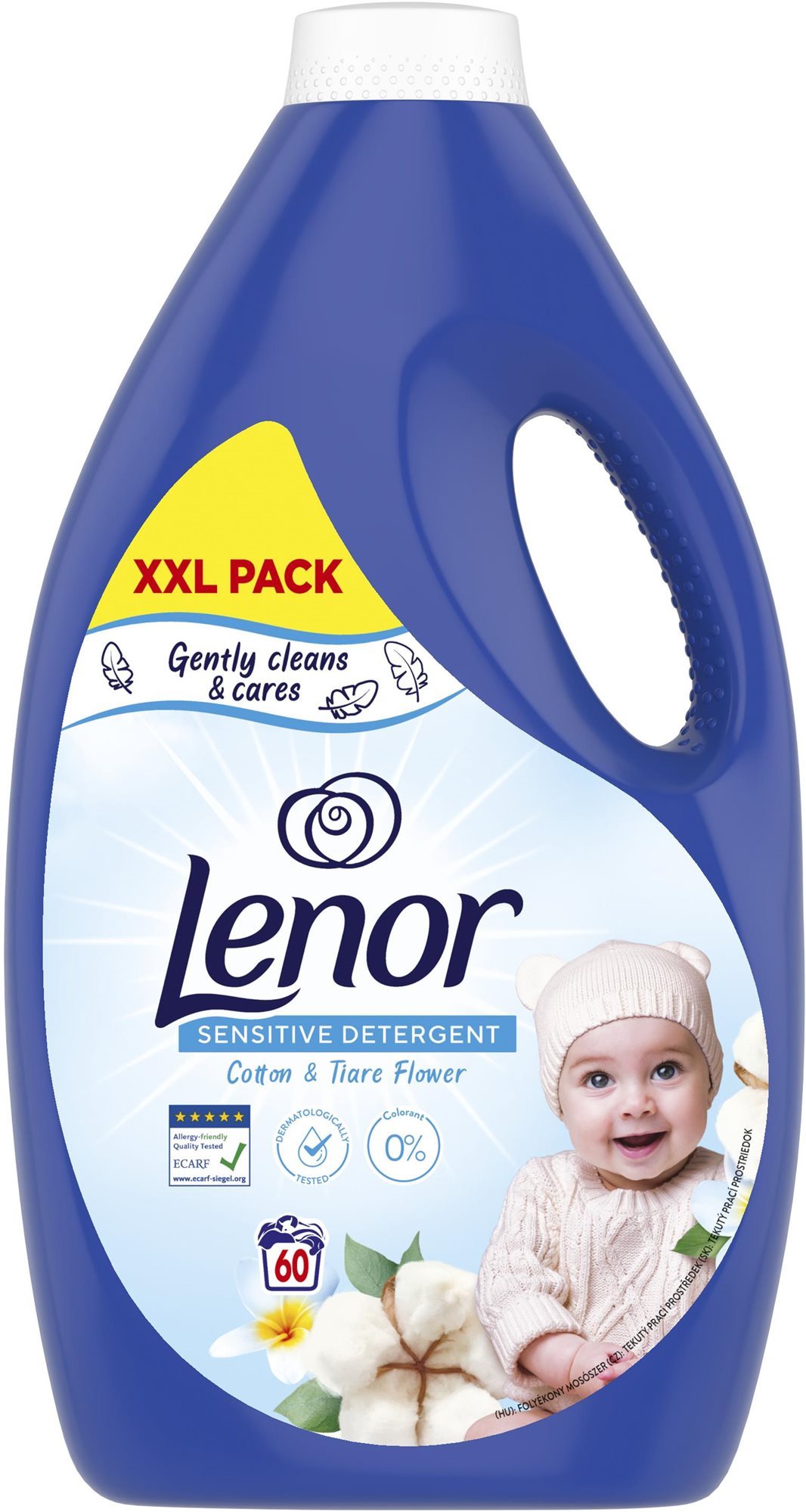 LENOR Sensitive 3 l (60 mosás) Mosógél