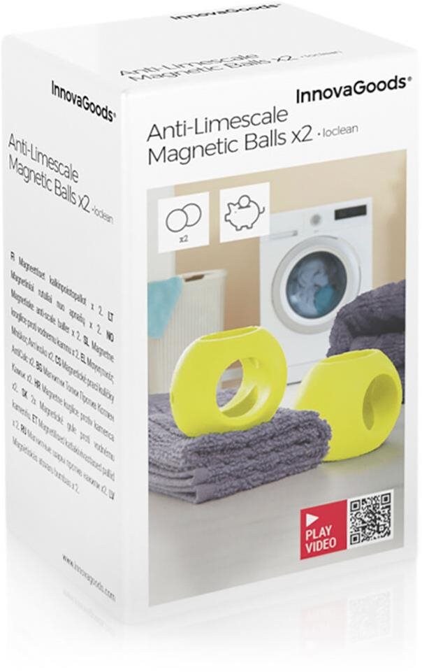 InnovaGoods Loclean sada magnetických guľôčok proti vodnému kameňu...