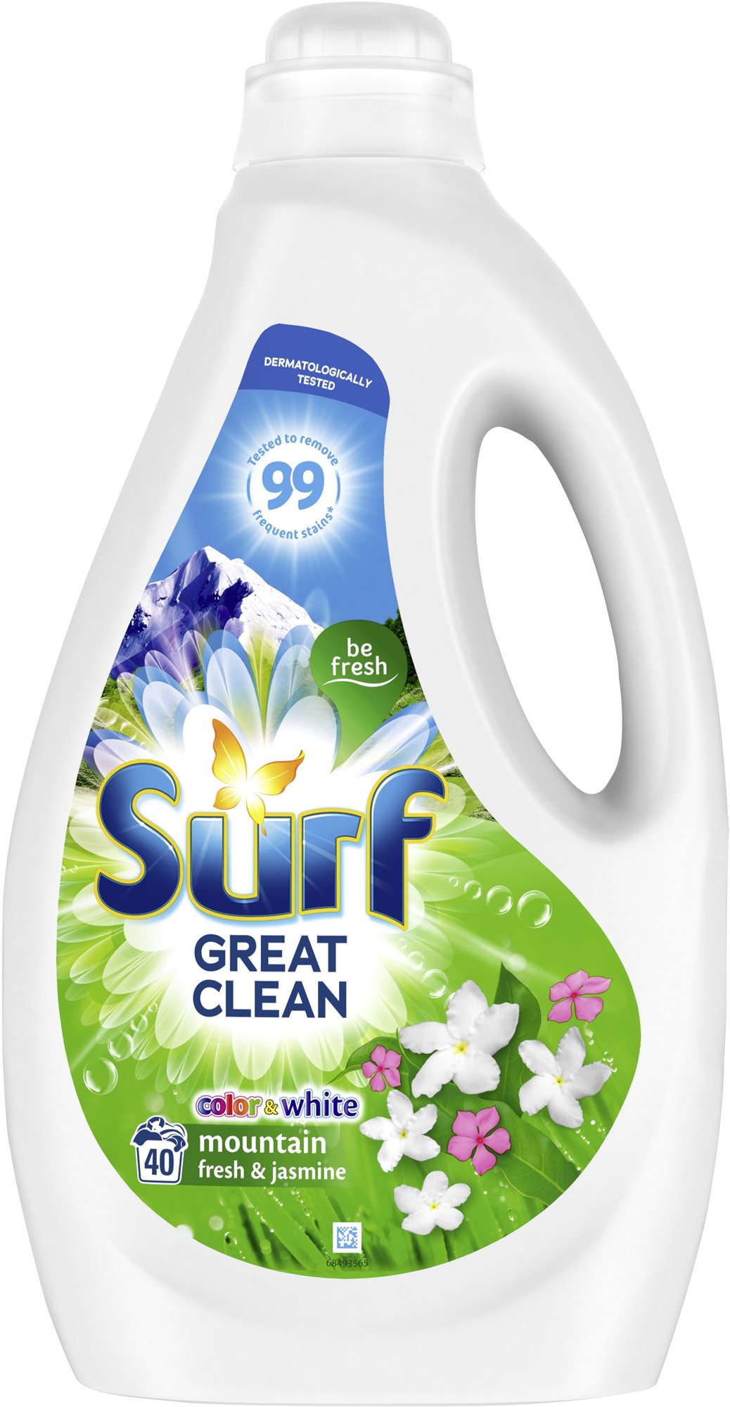 Surf Mountain Fresh 2 l (40 mosás) Mosógél
