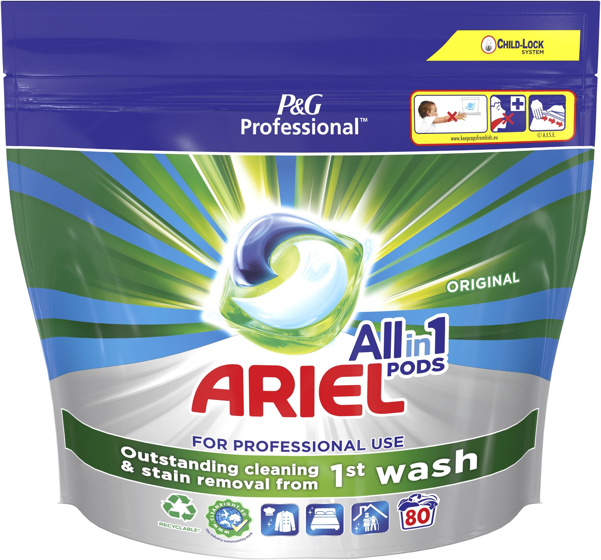 ARIEL Professional Regular 80 ks Kapsuly na pranie