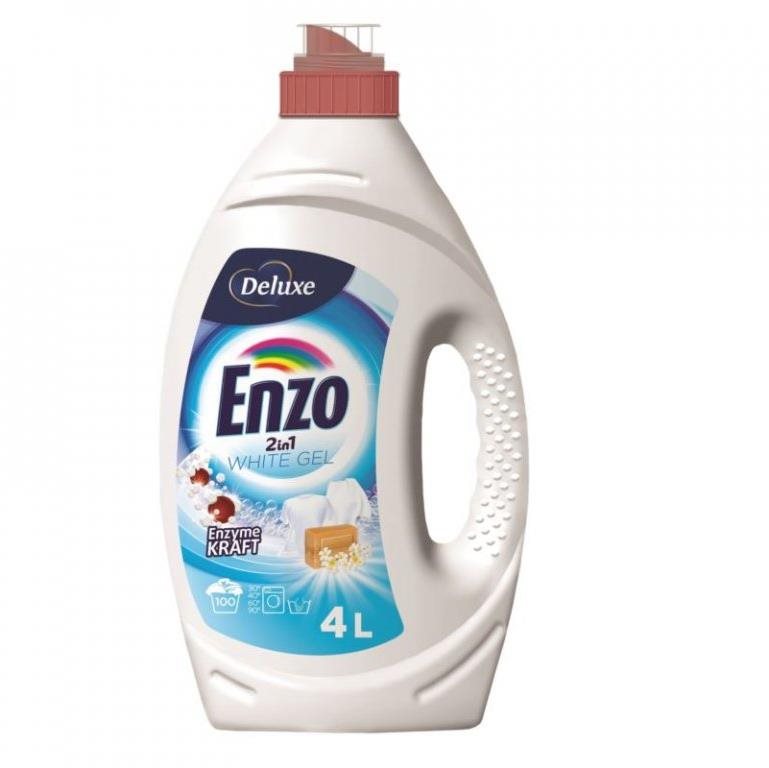 DELUXE Enzo 2in1 White 4 l (100 praní) Prací gél