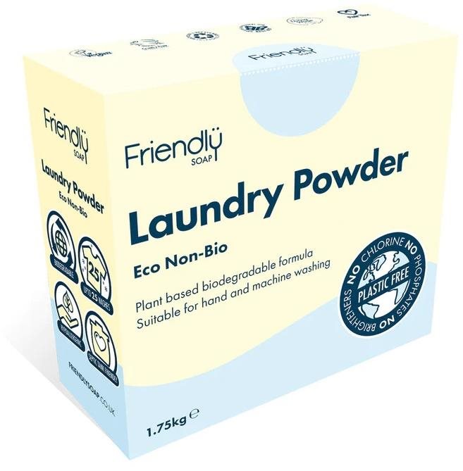 FRIENDLY SOAP prírodný prací prášok bez vône 1,75 kg (25 praní)...