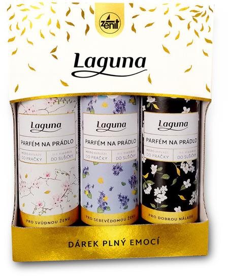 LAGUNA darčekový balíček parfumov nálada 3× 300 ml Parfum do práčky