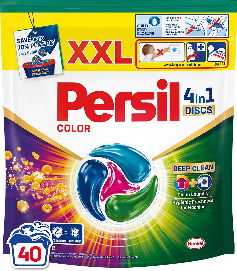 PERSIL Discs Color 40 ks Kapsuly na pranie