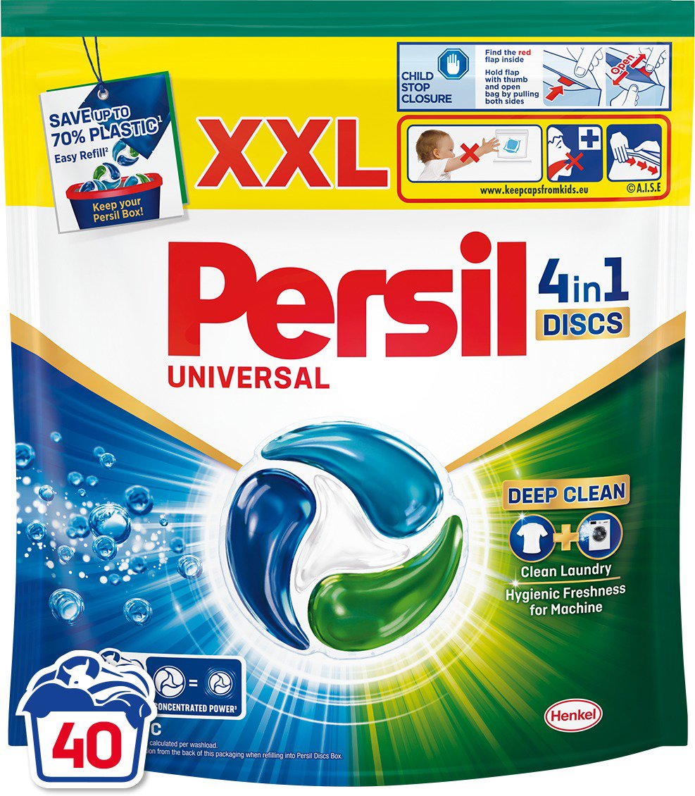 PERSIL Discs Universal 40 ks Kapsuly na pranie