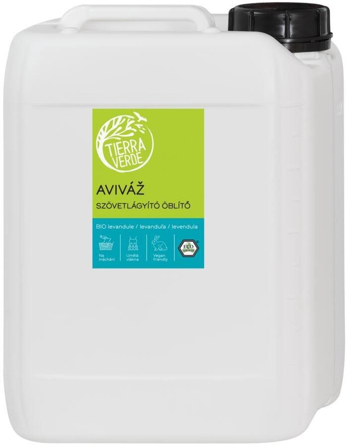 TIERRA VERDE aviváž s BIO levanduľovou silicou 5 l (165 praní)...