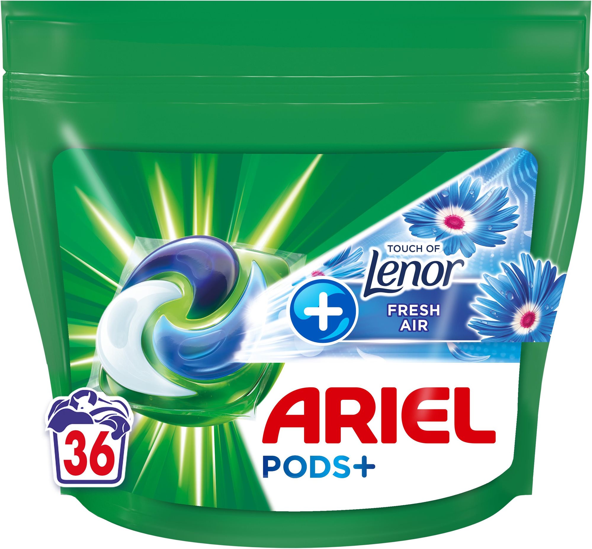 ARIEL+ Touch of Lenor Fresh Air 36 db Mosókapszula