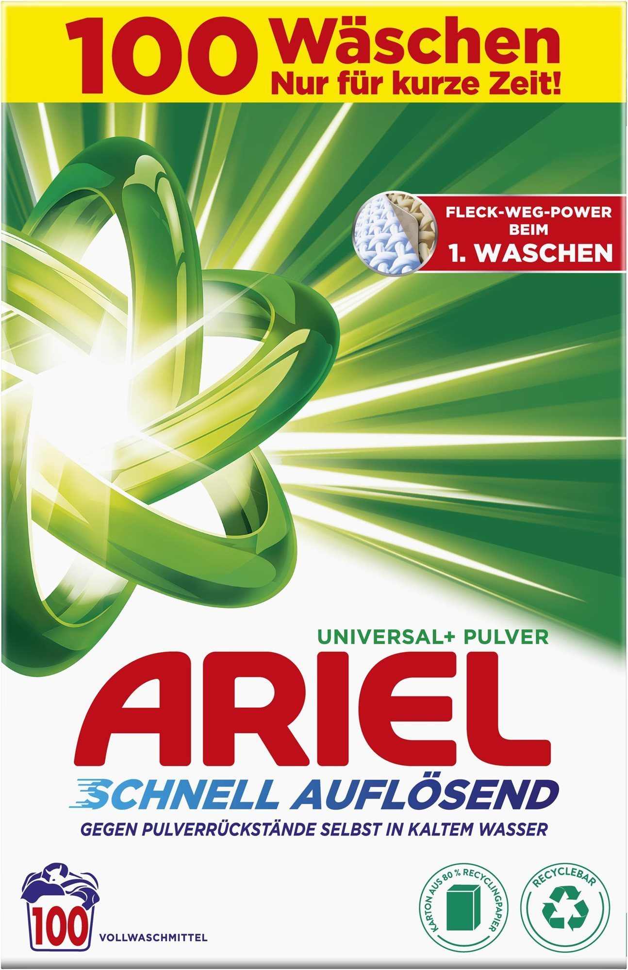 ARIEL Universal+ 6 kg (100 mosás) Mosószer