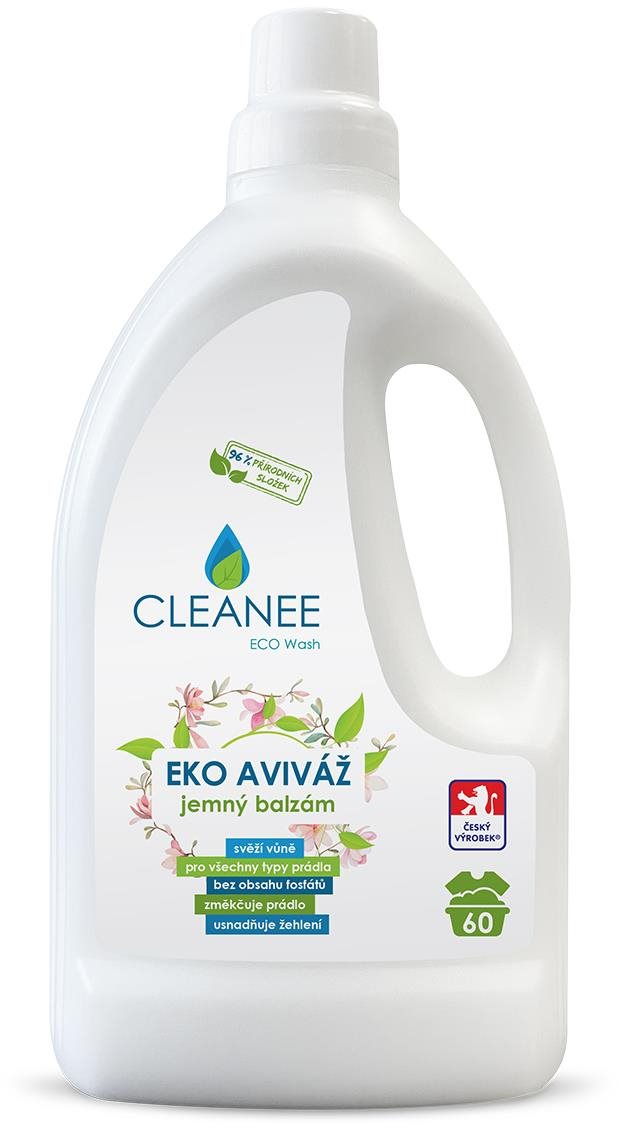 CLEANEE Eko aviváž jemný balzam 1,5 l (60 praní) Ekologická aviváž