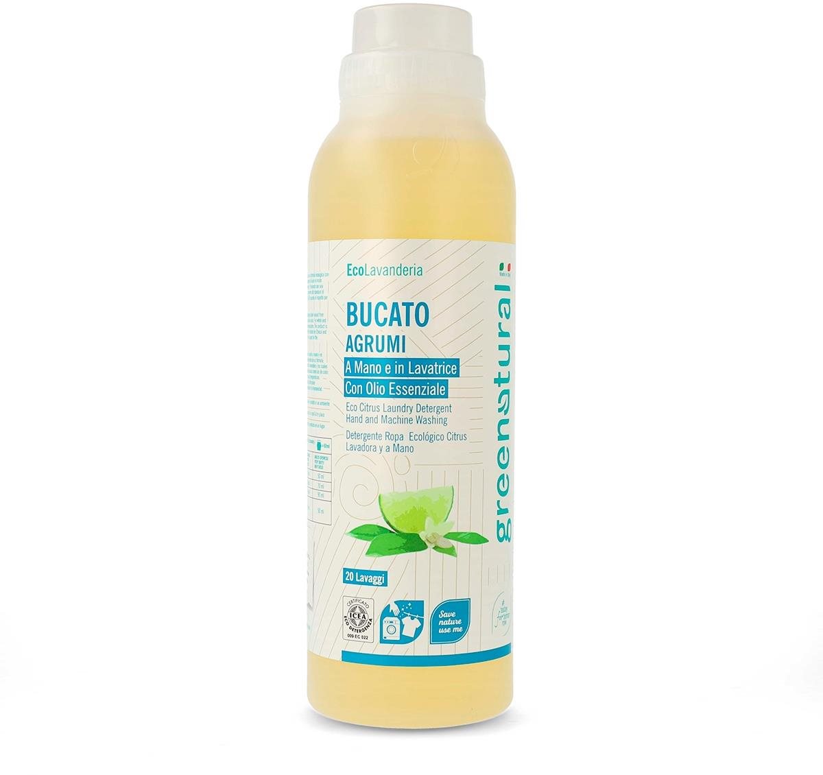 GREENATURAL citrusos 1 l (20 mosás) Mosógél