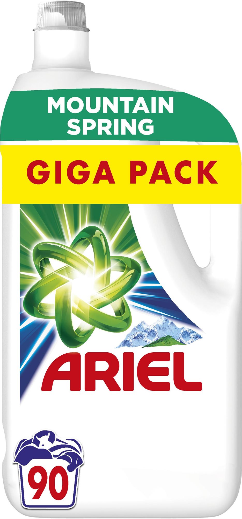 ARIEL Mountain Spring 4,5 l (90 mosás) Mosógél