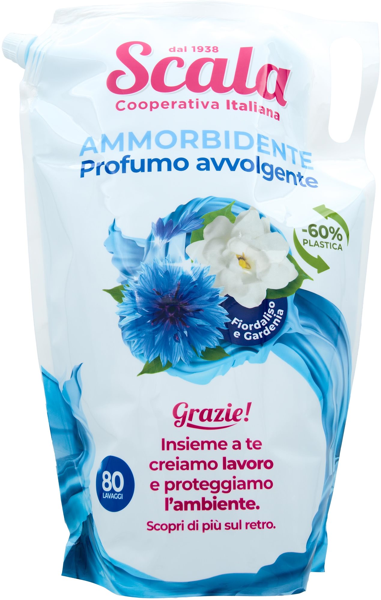 SCALA Ammorbidente Fiordaliso e Gardenia náplň 2 l (80 praní) Aviváž