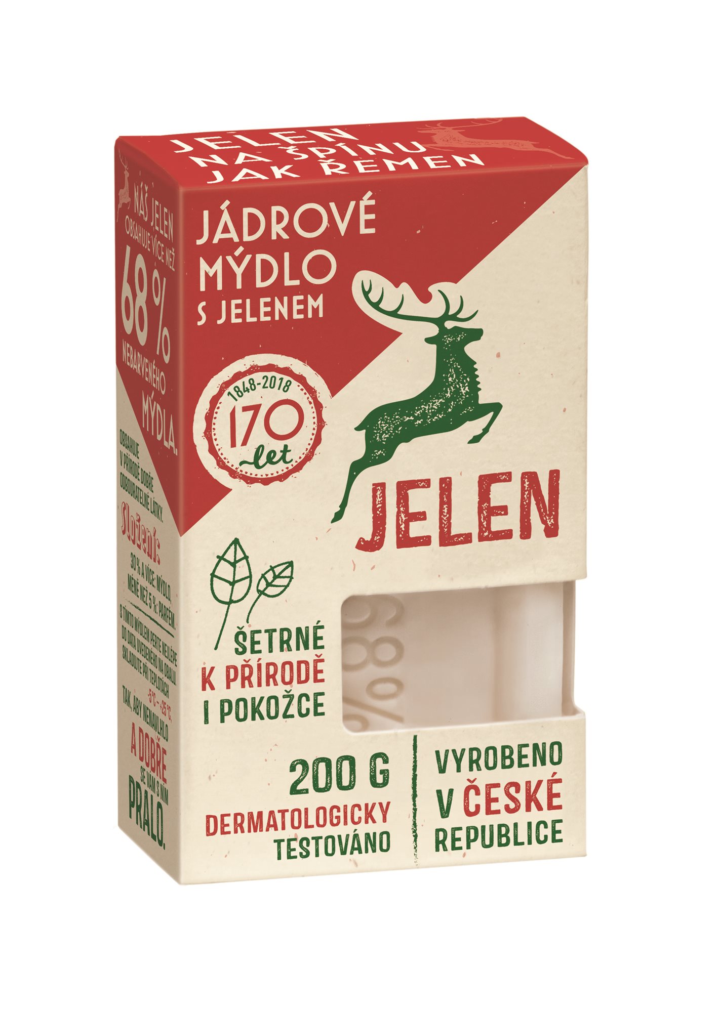 JELEN Jadrové mydlo 200 g Mydlo na pranie